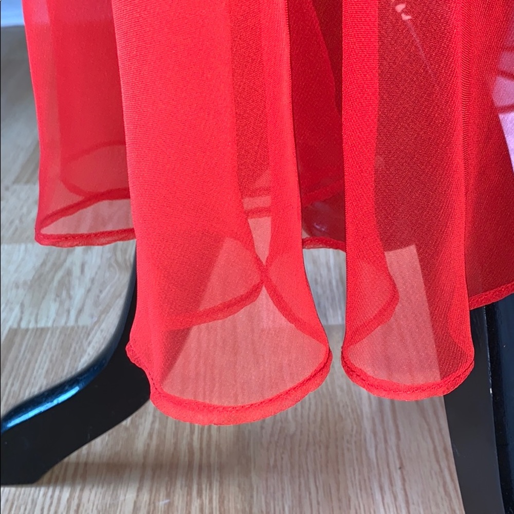 ✓ DV Designs formal long gown festival size 8 red - Picture 5 of 13